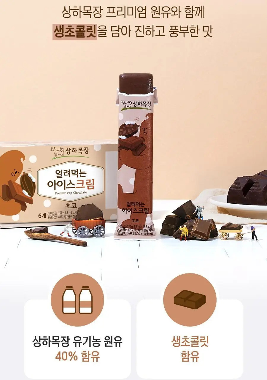 [선물세트] 상하목장 얼려먹는 아이스크림 주스 3종 파티팩 상세페이지 8